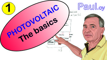 Photovoltaic systems, YouTube video 01, the basics